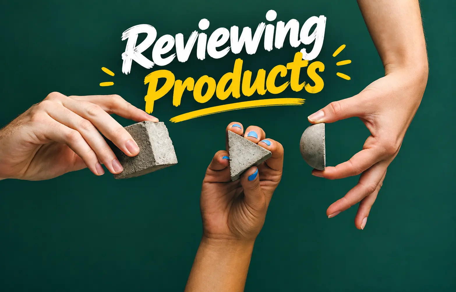 Category and insight team reviewing products